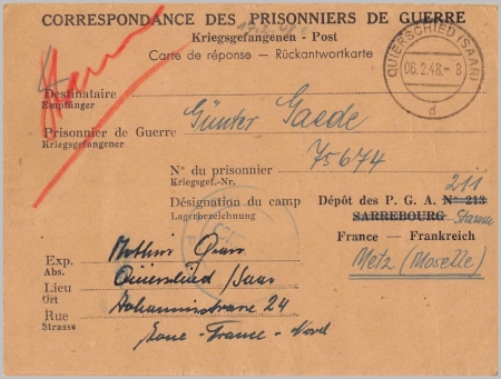 Kriegsgefangenenpost